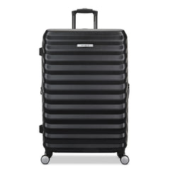 Samsonite Hard-Sided 28-Inch Lightweight Checked Large Expandable Element Suitcase: Durable, 360 Spinner Wheels, Adjustable Telescopic Handle, TSA-Approved Lock ( Alpine Black , 28-Inch Checked-Large ) Alpine Black 28 Inch Checked Large U1