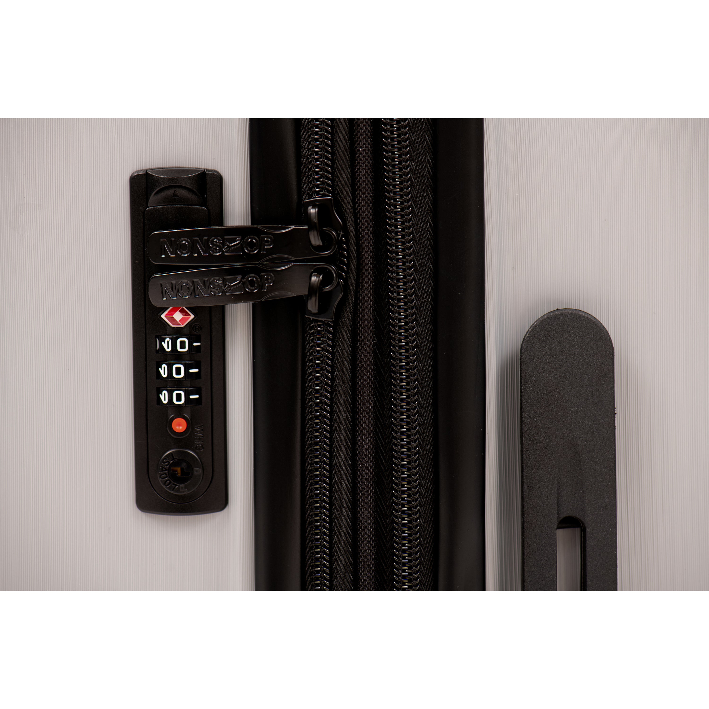 NONSTOP NEW YORK Luggage Expandable Spinner Wheels hard side shell Travel Suitcase Lightweight, TSA Lock, Double USB Port U1