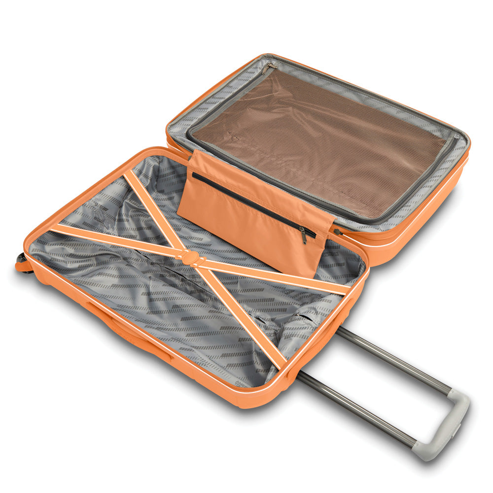 American Tourister Stratum 2.0 Hardside Spinner Luggage Collection ( Papaya , 20-Inch Carry-On ) Papaya 20 Inch Carry On U2