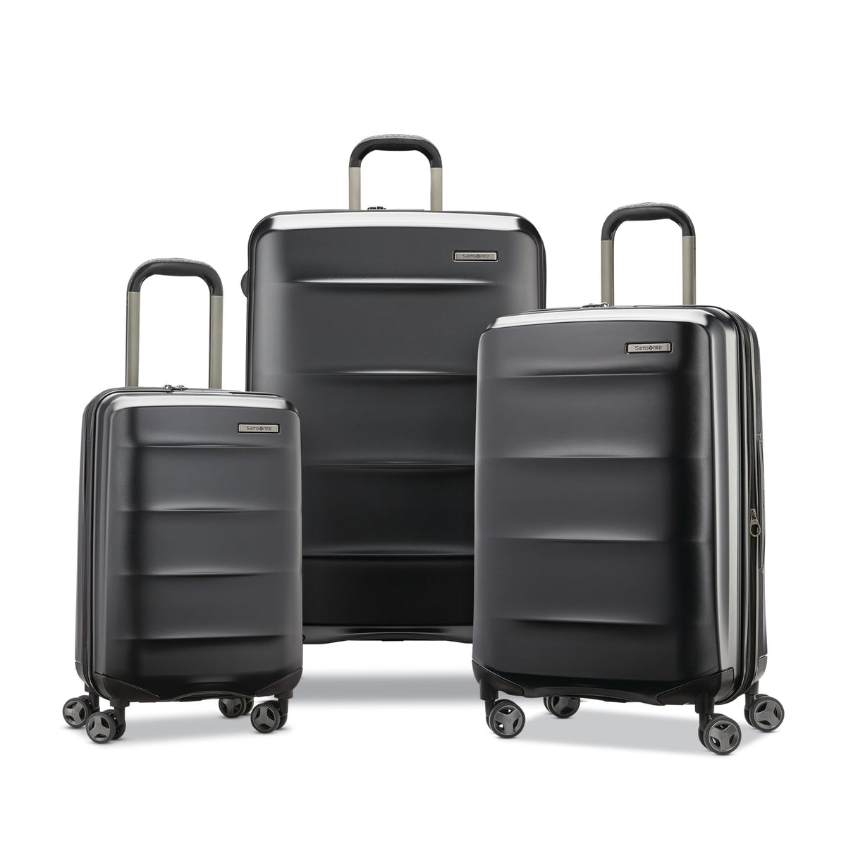 Samsonite Octiv Hardside Spinner ( Stealth Black , 3-Piece Set (20/24/28) ) Stealth Black 3 Piece Set 20 24 28 U1