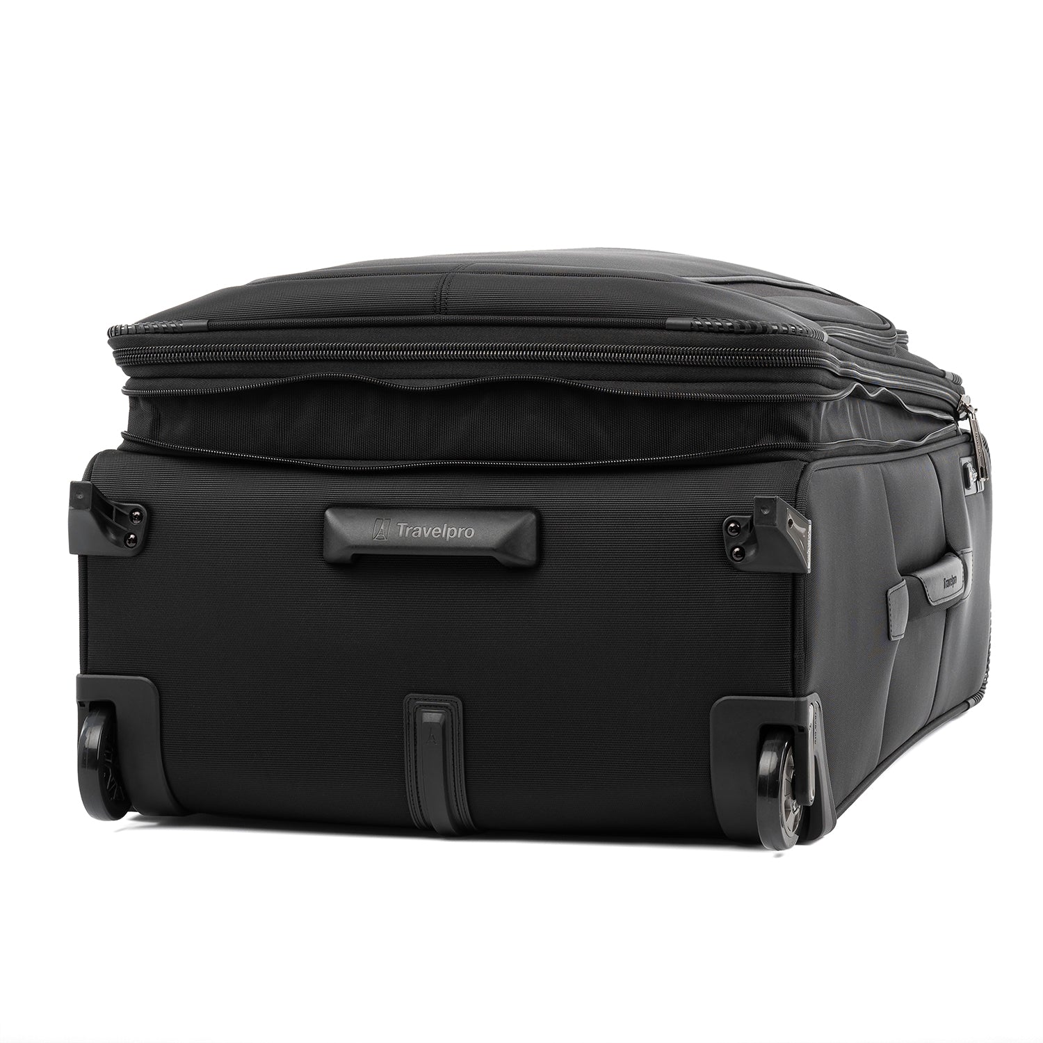 Travelpro Crew Versapack Max Carry-On Exp Rollaboard Jet Black Checked Medium 26 Inch U2
