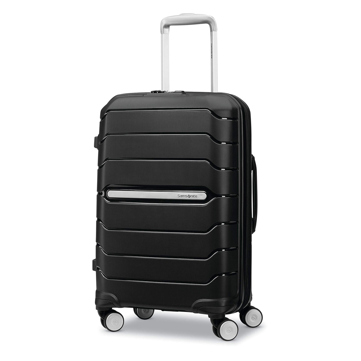 Samsonite Freeform Hardside Expandable with Double Spinner Wheels ( Black , Carry-on Spinner ) Black Carry On Spinner U32