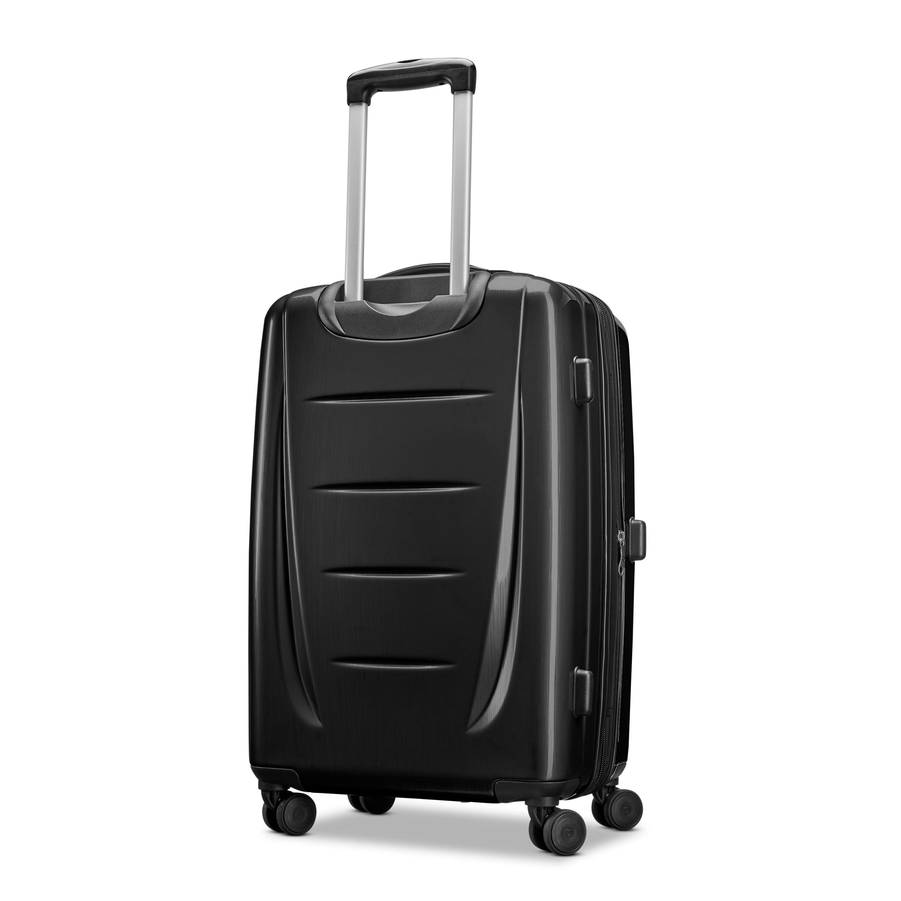 Samsonite Winfield 2 Checked-Medium 24-Inch Hardside Expandable Luggage with Spinner Wheels ( Brushed Anthracite , Checked-Medium 24-Inch ) Brushed Anthracite Checked Medium 24 Inch U14