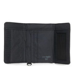 Pacsafe Rfidsafe Trifold Wallet ( Black , One Size ) Black One Size U1