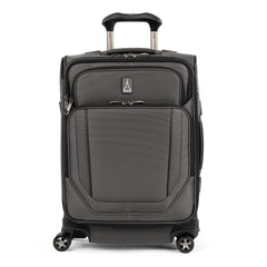 Travelpro Crew Versapack Softside Expandable Spinner Wheel Luggage ( Titanium Grey , Carry-On 21-Inch ) Titanium Grey Carry On 21 Inch U3
