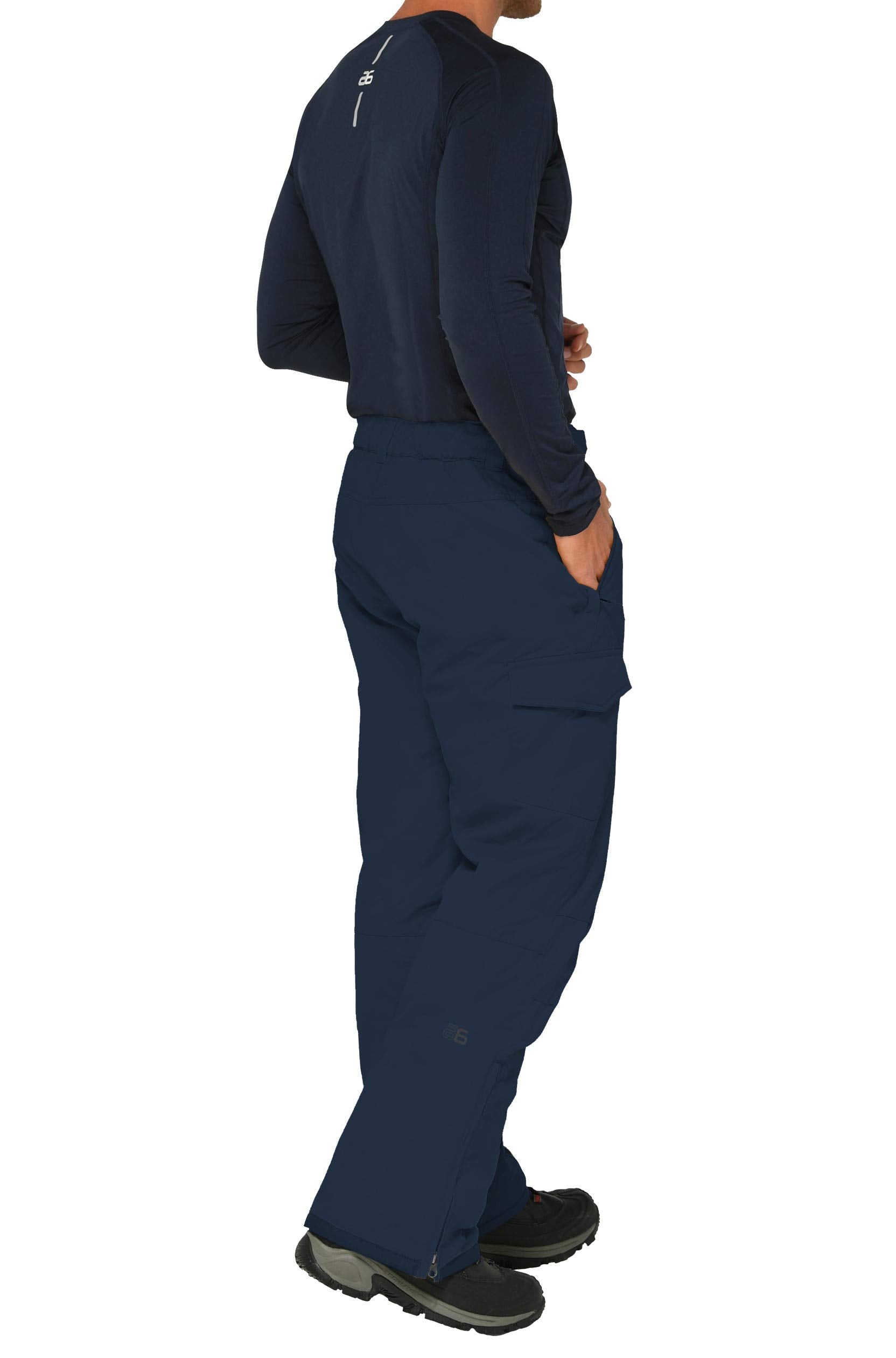 Arctix Men's Insulated Snowsports Cargo Pant Blue Night X Large 32 Inseam U1