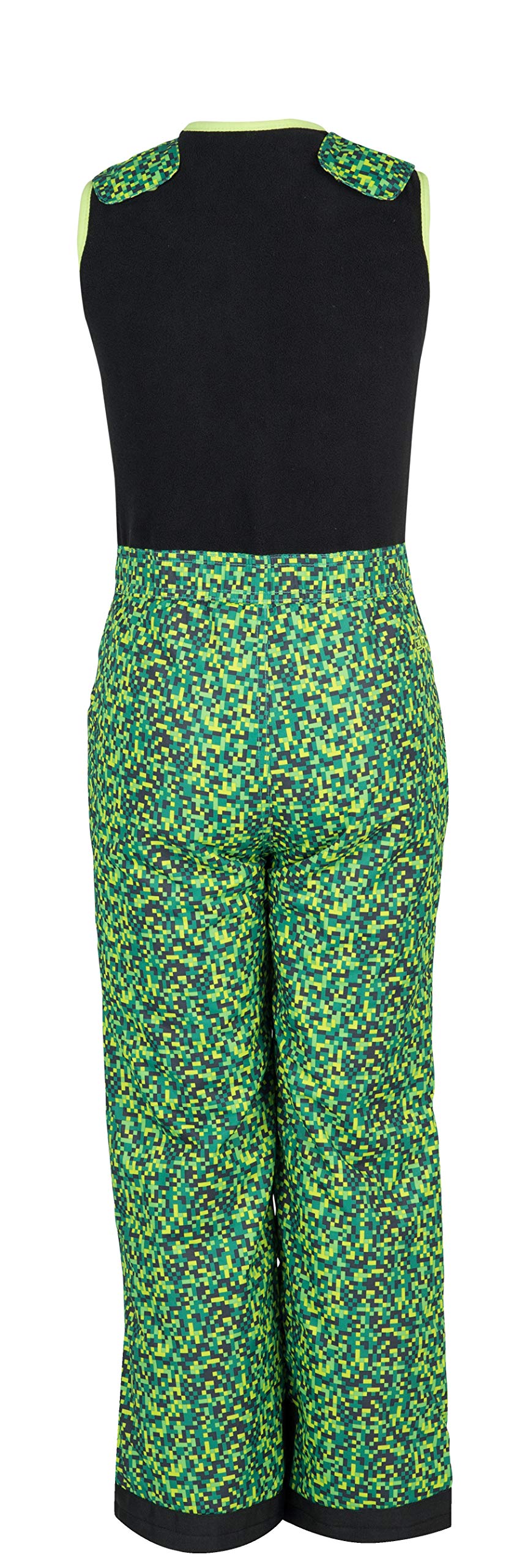 Arctix Kids Infinity Bib Overalls ( Ice Block Print Green , Medium ) Ice Block Print Green Medium U2
