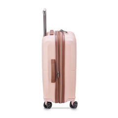 Delsey Paris Carrousel 28" Expandable Carry-On Spinner ( Pink , Checked-Large 28 Inch ) Pink Checked Large 28 Inch U2