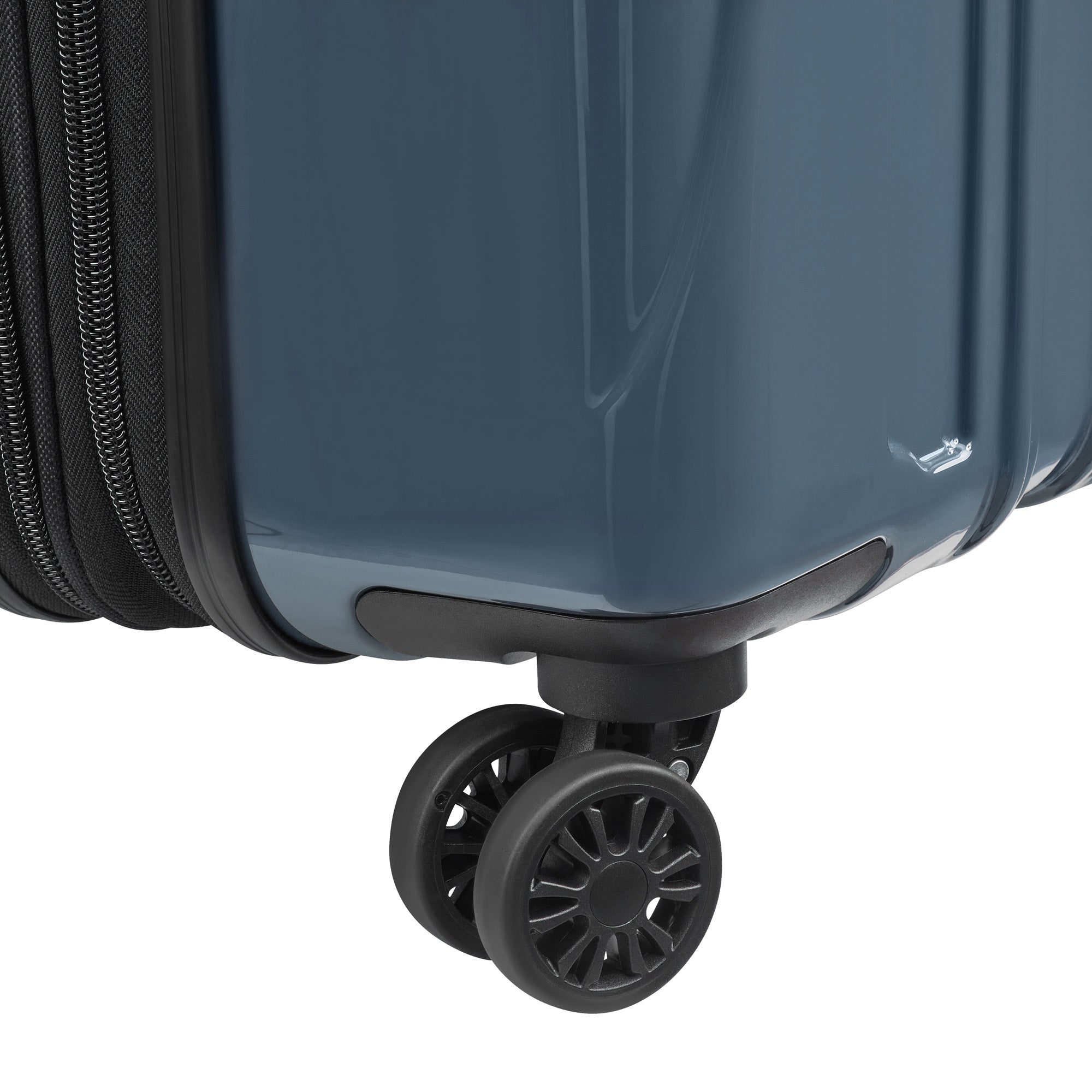DELSEY Paris Helium Aero Hardside Expandable Luggage with Spinner Wheels ( Orion Blue , Checked-Medium 25 Inch ) Orion Blue Checked Medium 25 Inch U1