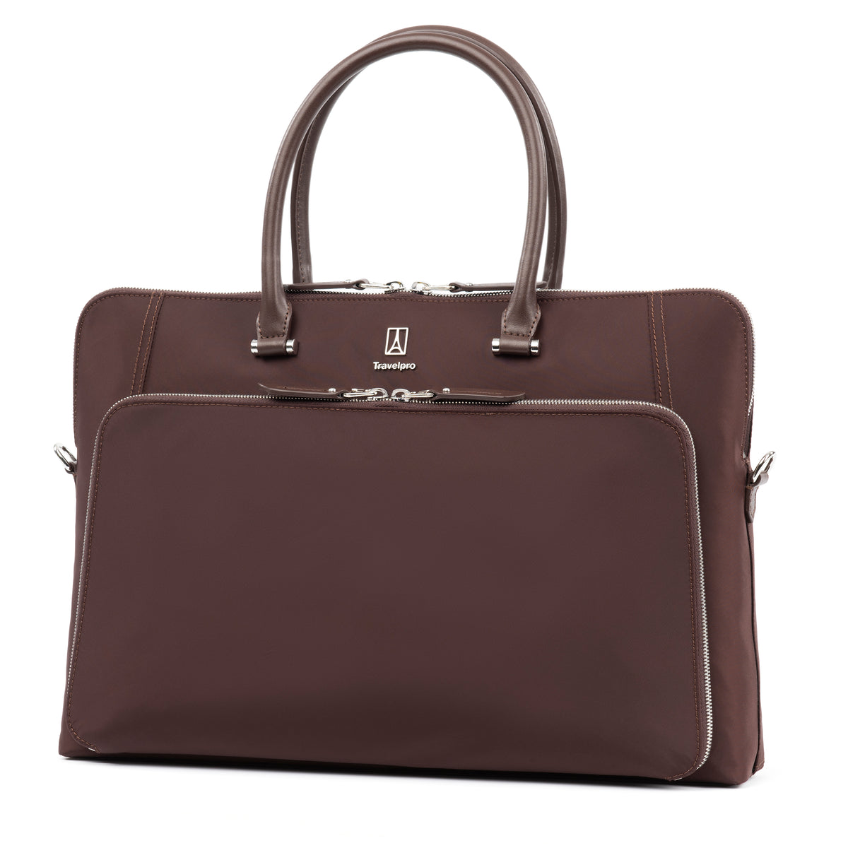 Travelpro Platinum Elite Women's Travel Briefcase, Fits up to 14 Inch Laptop, Work School Travel ( Rich Espresso , One Size ) Rich Espresso One Size U1
