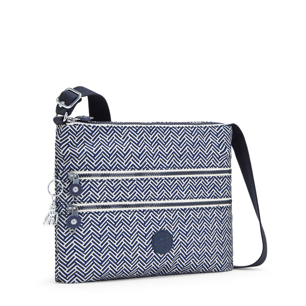 Kipling Women's Alvar Solid Crossbody Bag Urban Chevron Medium U1