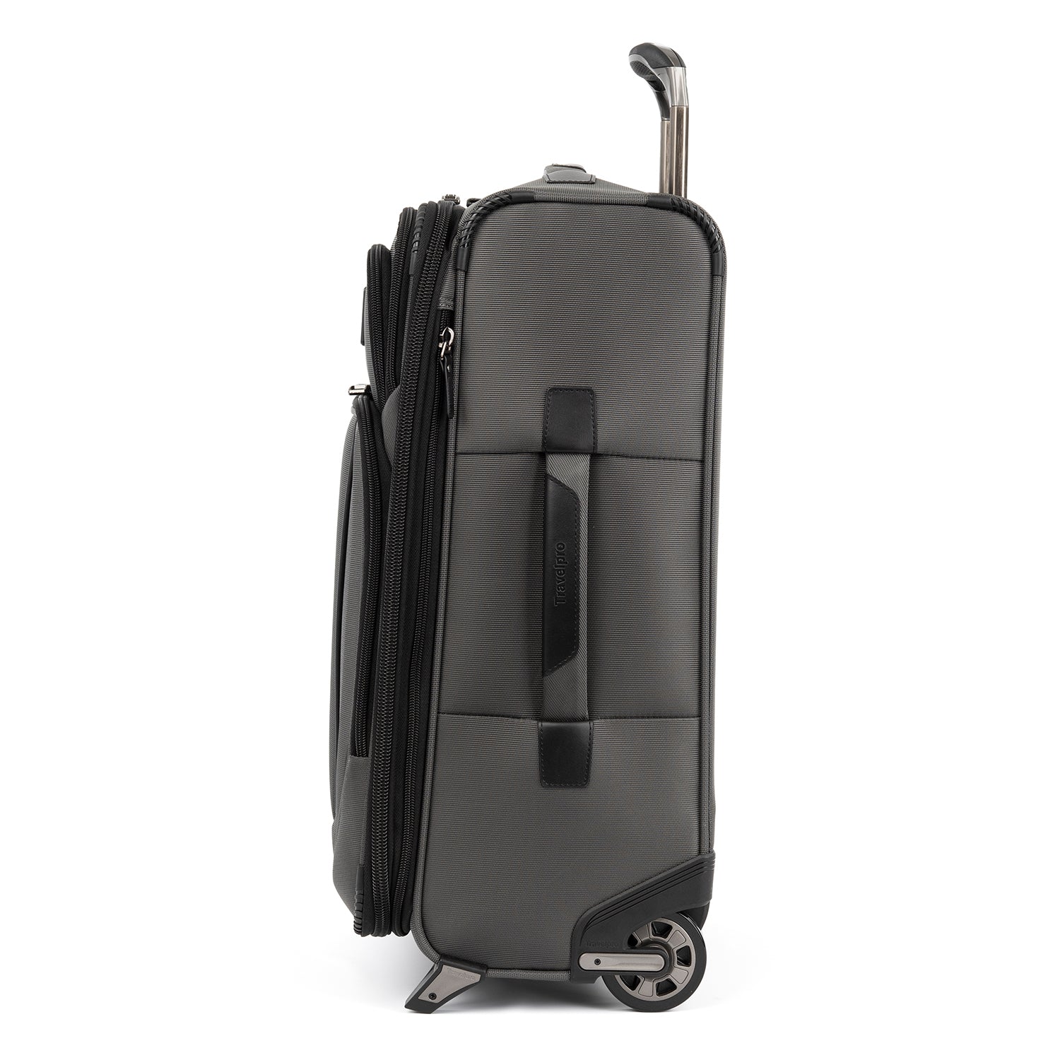 Travelpro Crew Versapack Max Carry-On Exp Rollaboard Titanium Grey Carry On 21 Inch U3
