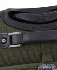Travelpro Platinum Elite Softside Expandable Luggage, 2 Wheel Upright Suitcase, USB Port, Men and Women ( Pilot Green , Carry-On 22-Inch ) Pilot Green Carry On 22 Inch U1