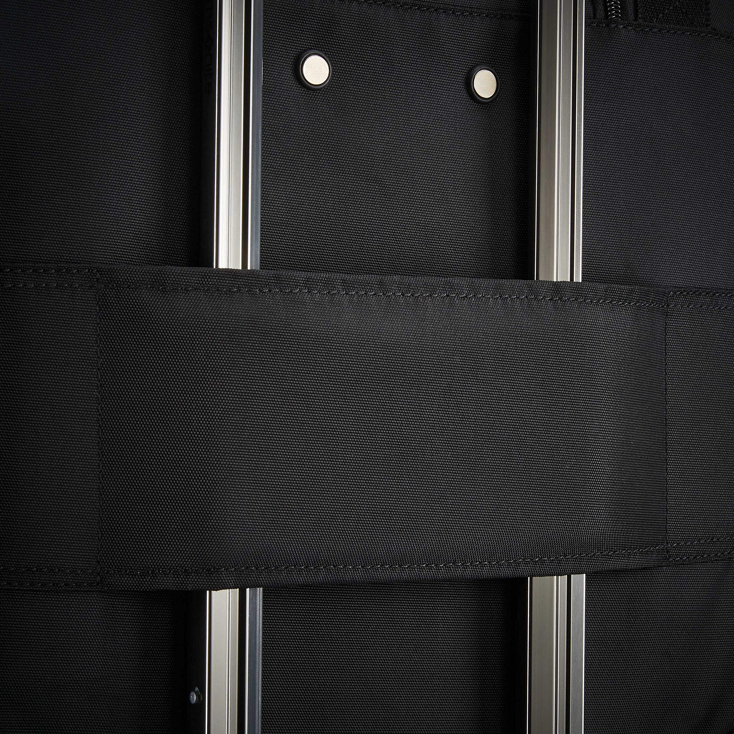 Samsonite Underseat Carry-On Spinner with USB Port ( Jet Black , One Size ) Jet Black One Size U10