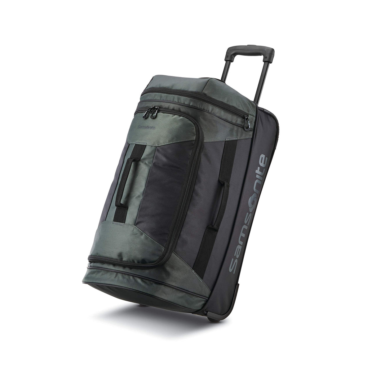Samsonite Andante 2 Wheeled 22-Inch Duffle ( Moss Green/Black , 22-Inch ) Moss Green/Black 22 Inch U2