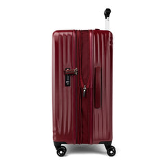 Travelpro Maxlite Air Hardside Expandable Luggage, 8 Spinner Wheels, Lightweight Hard Shell Polycarbonate ( Cabernet , Checked-Medium 25-Inch ) Cabernet Checked Medium 25 Inch U13