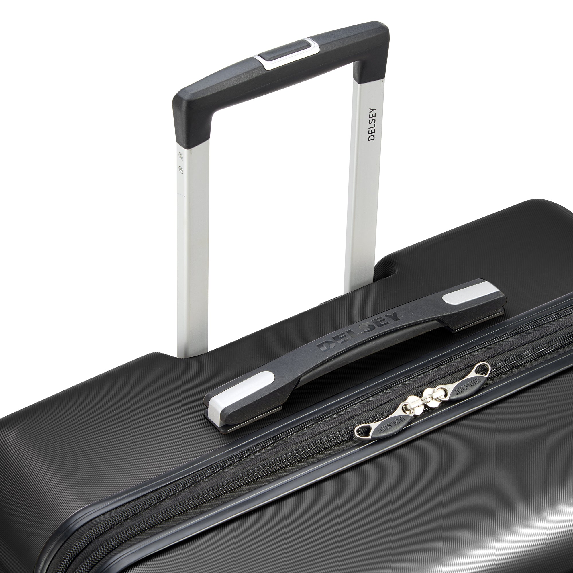 DELSEY Paris Margot Hardside Spinner Luggage Collection ( Black , Checked Medium 24 Inch ) Black Checked Medium 24 Inch U20