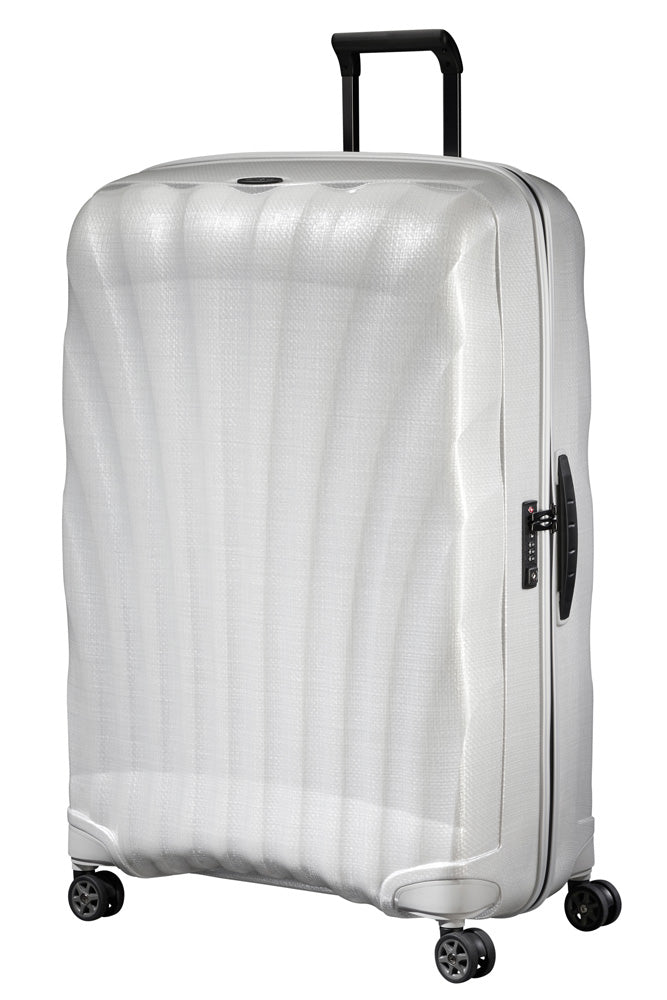 Samsonite C-LITE Hardside Spinner Luggage Collection ( Off White , 33-Inch Checked-X-Large ) Off White 33 Inch Checked X Large U2