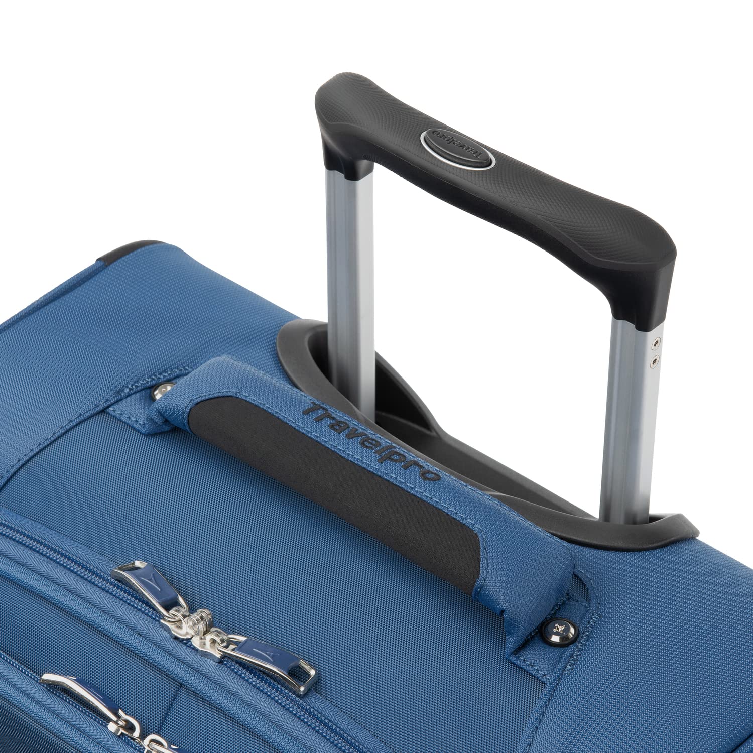 Travelpro Maxlite 5 Softside Expandable Upright 2 Wheel Luggage, Lightweight Suitcase, Men and Women ( Ensign Blue , Carry-on 22-Inch ) Ensign Blue Carry On 22 Inch U44