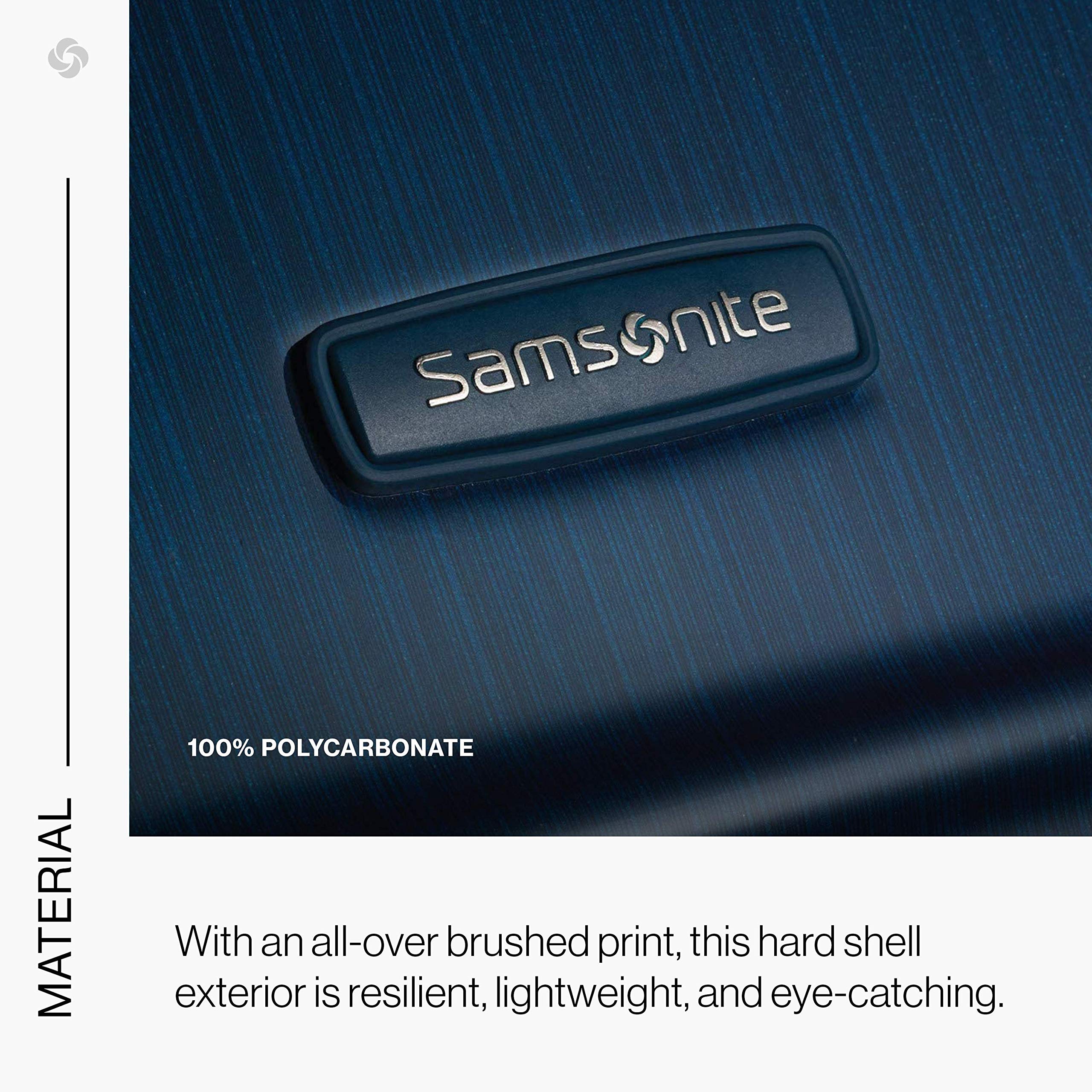 Samsonite Winfield 2 Hardside Luggage with 360 Spinner Wheels, TSA Lock, Airline Approved ( Deep Blue , Carry-On 20-Inch ) Deep Blue Carry On 20 Inch U15