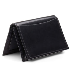 Bosca Men's Wallet, Old Leather Full Gusset 2-Pocket Card Case Wallet with I.D. Window ( Black , One Size ) Black One Size U4