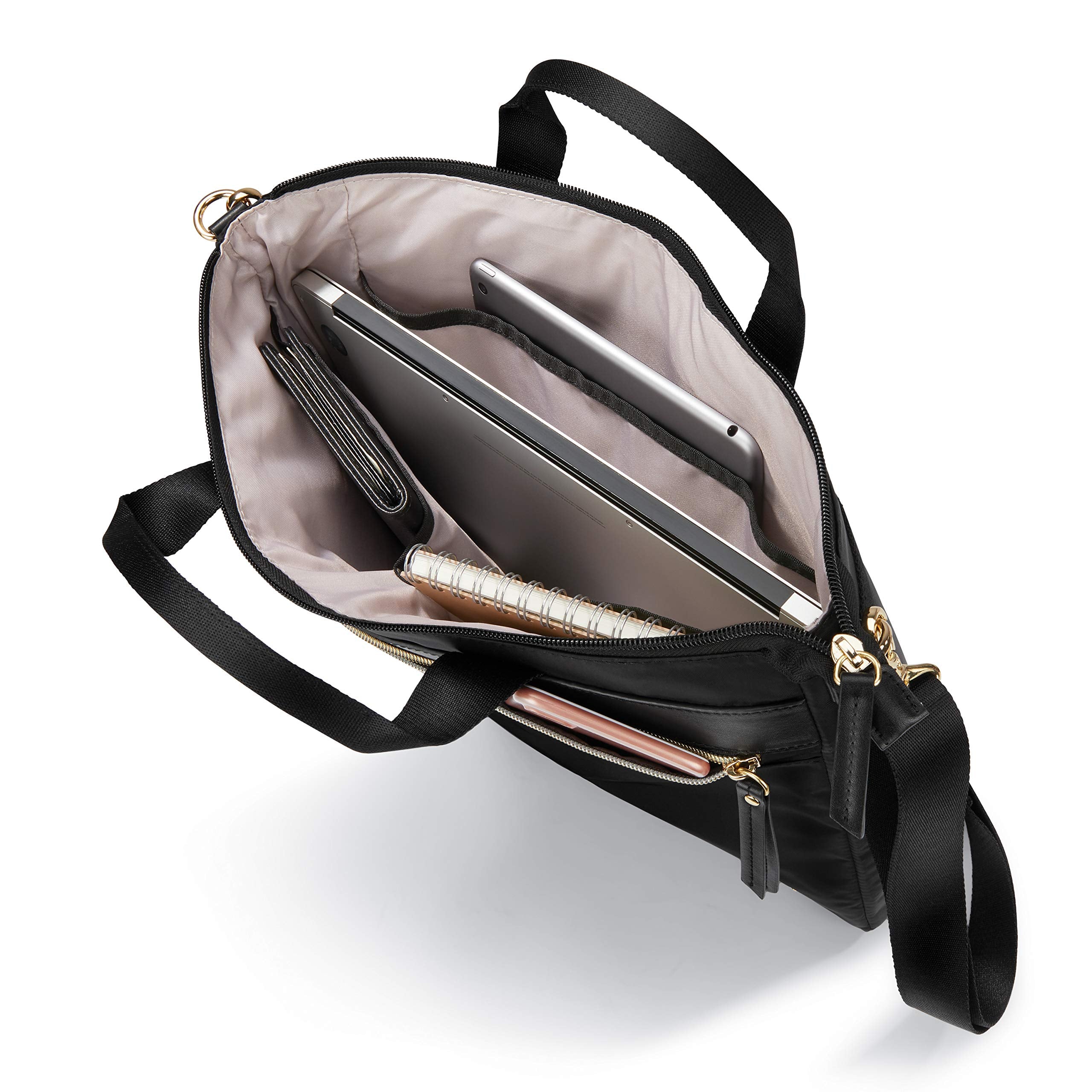 Samsonite Women's Mobile Solution Business ( Black , Convertible Slim Brief ) Black Convertible Slim Brief U2