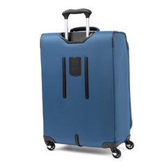 Travelpro Maxlite 5 Softside Expandable Luggage with 4 Spinner Wheels, Lightweight Suitcase, Men and Women Ensign Blue Checked Medium 25 Inch U15