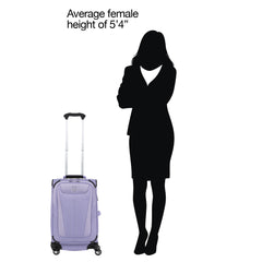 Travelpro Maxlite 5 Softside Expandable Luggage with 4 Spinner Wheels, Lightweight Suitcase, Men and Women Violet 3 Piece Set 21 25 29 U1