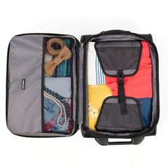 Travelpro Crew Expert Global Carry-on Expandable Rollaboard ( Jet Black , One Size ) Jet Black One Size U1
