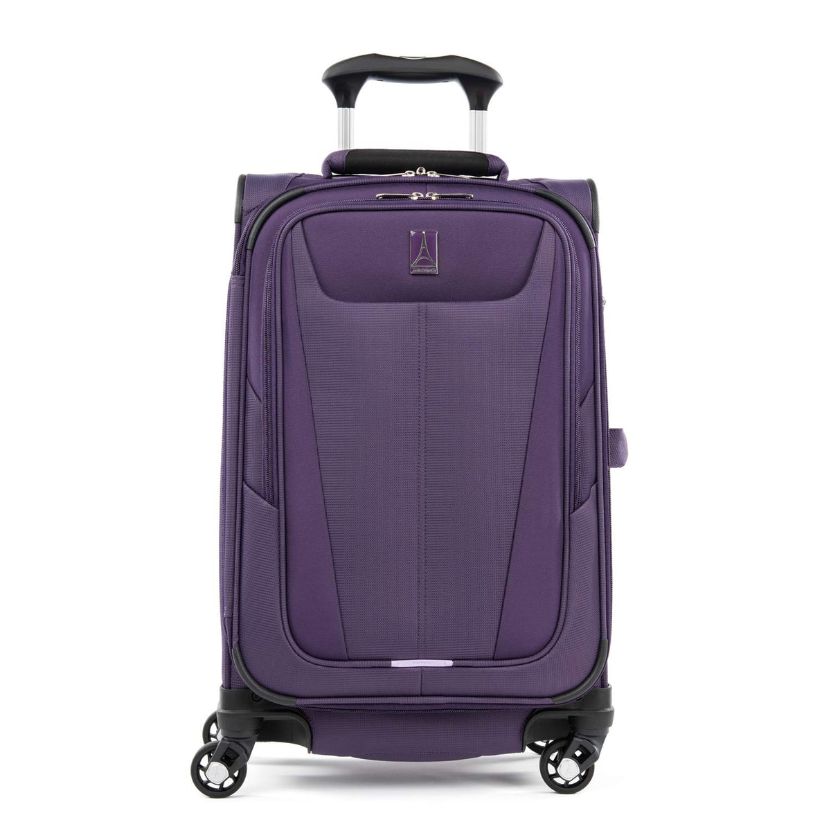 Travelpro Maxlite 5 Softside Expandable Luggage with 4 Spinner Wheels, Lightweight Suitcase, Men and Women ( Imperial Purple , Carry-on 21-Inch ) Imperial Purple Carry On 21 Inch U6