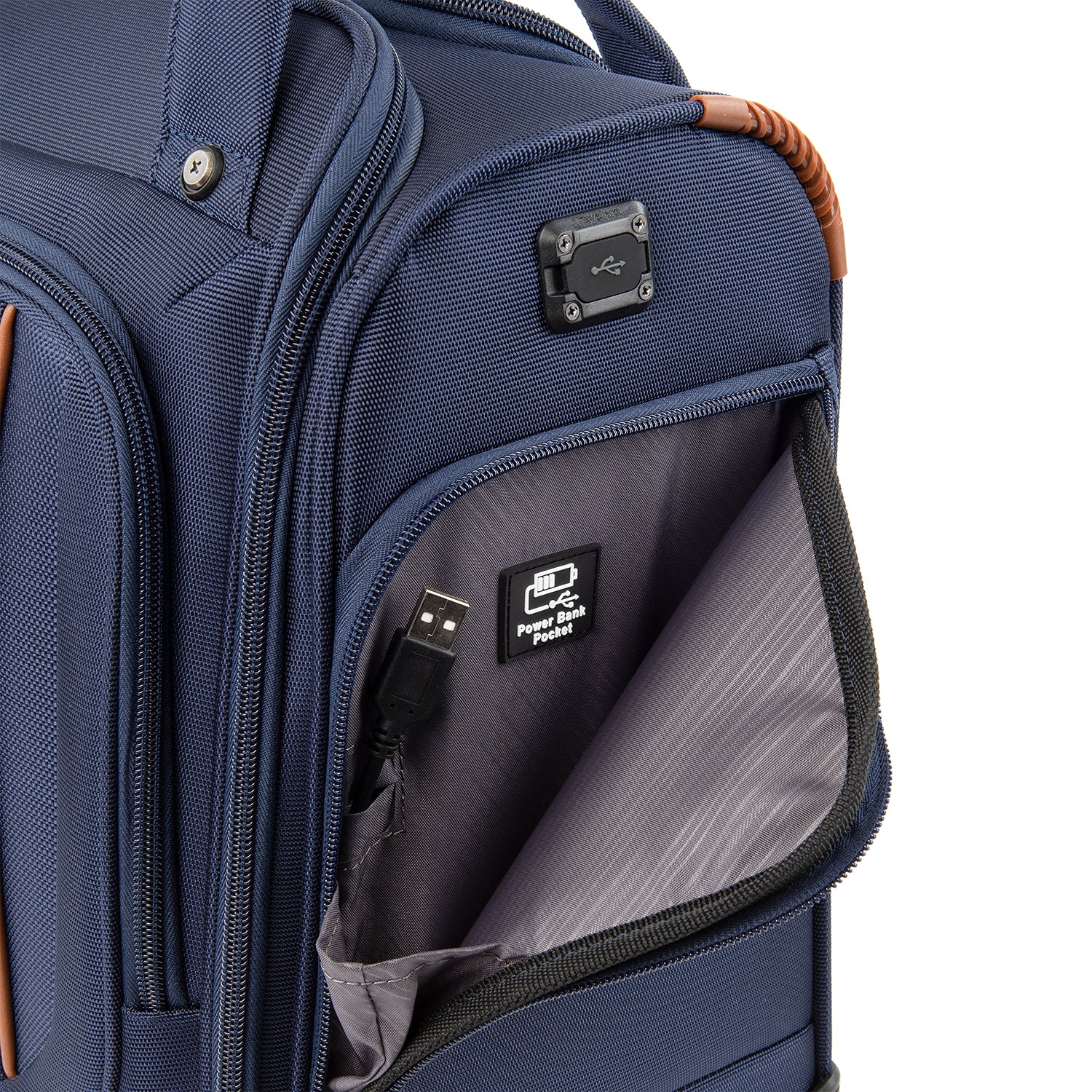 Travelpro Crew Versapack Rolling UnderSeat Carry-On Patriot Blue One Size U5