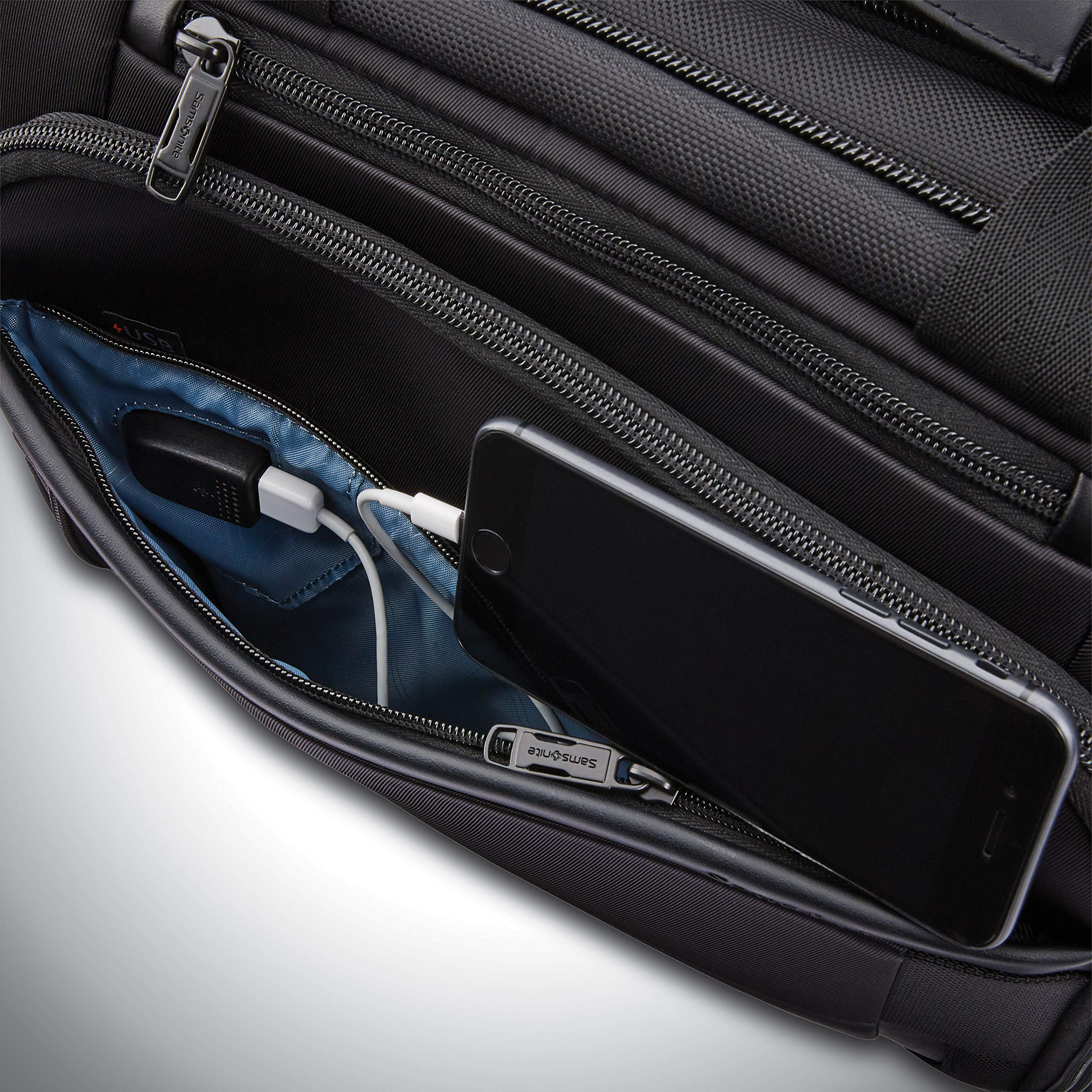 Samsonite PRO Double Compartment Brief ( Black , One Size ) Black One Size U1