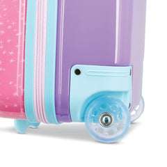 American Tourister Kids' Disney Hardside Upright Luggage Princess Carry On 18 Inch U3
