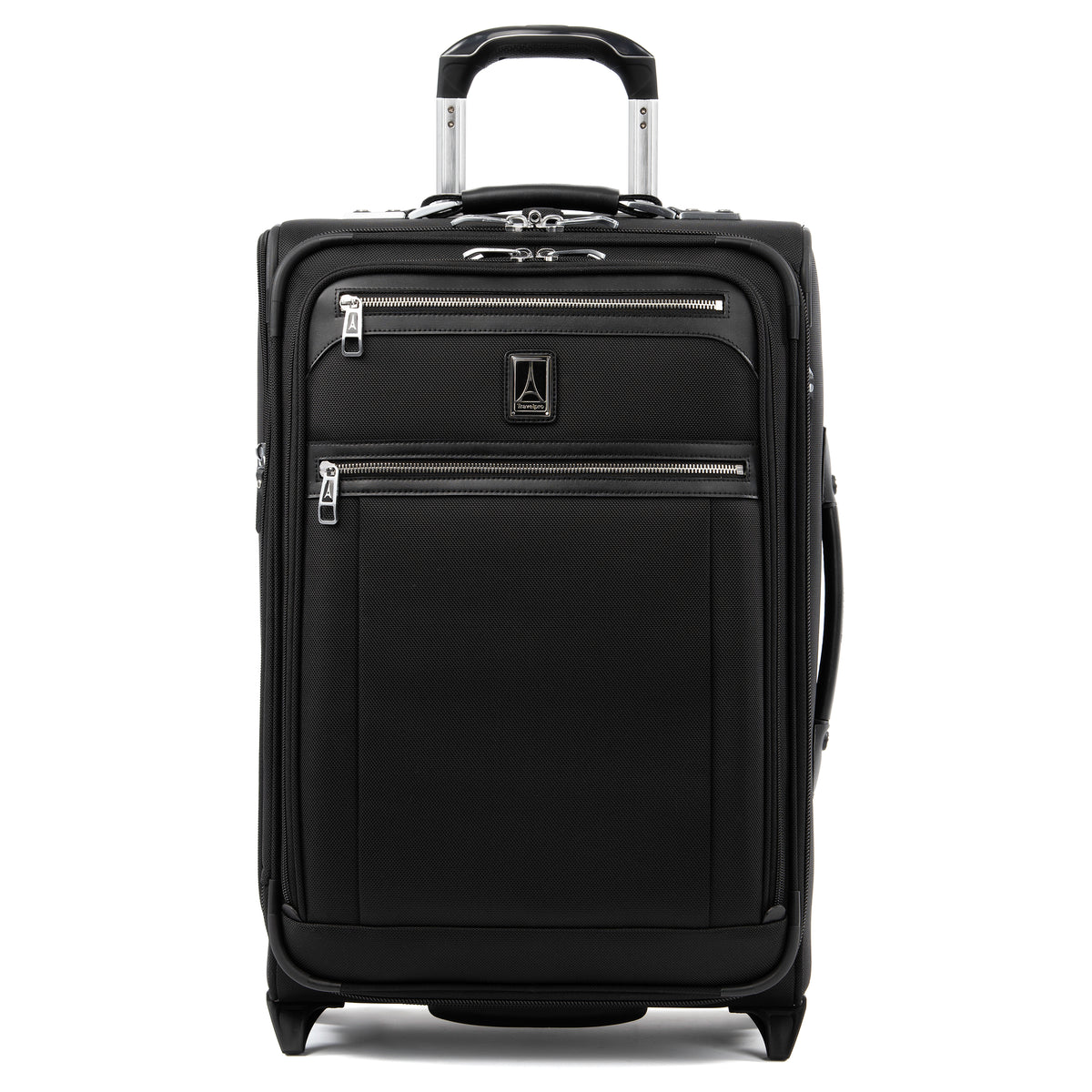 Travelpro Platinum Elite Softside Expandable Luggage, 2 Wheel Upright Suitcase, USB Port, Men and Women U2