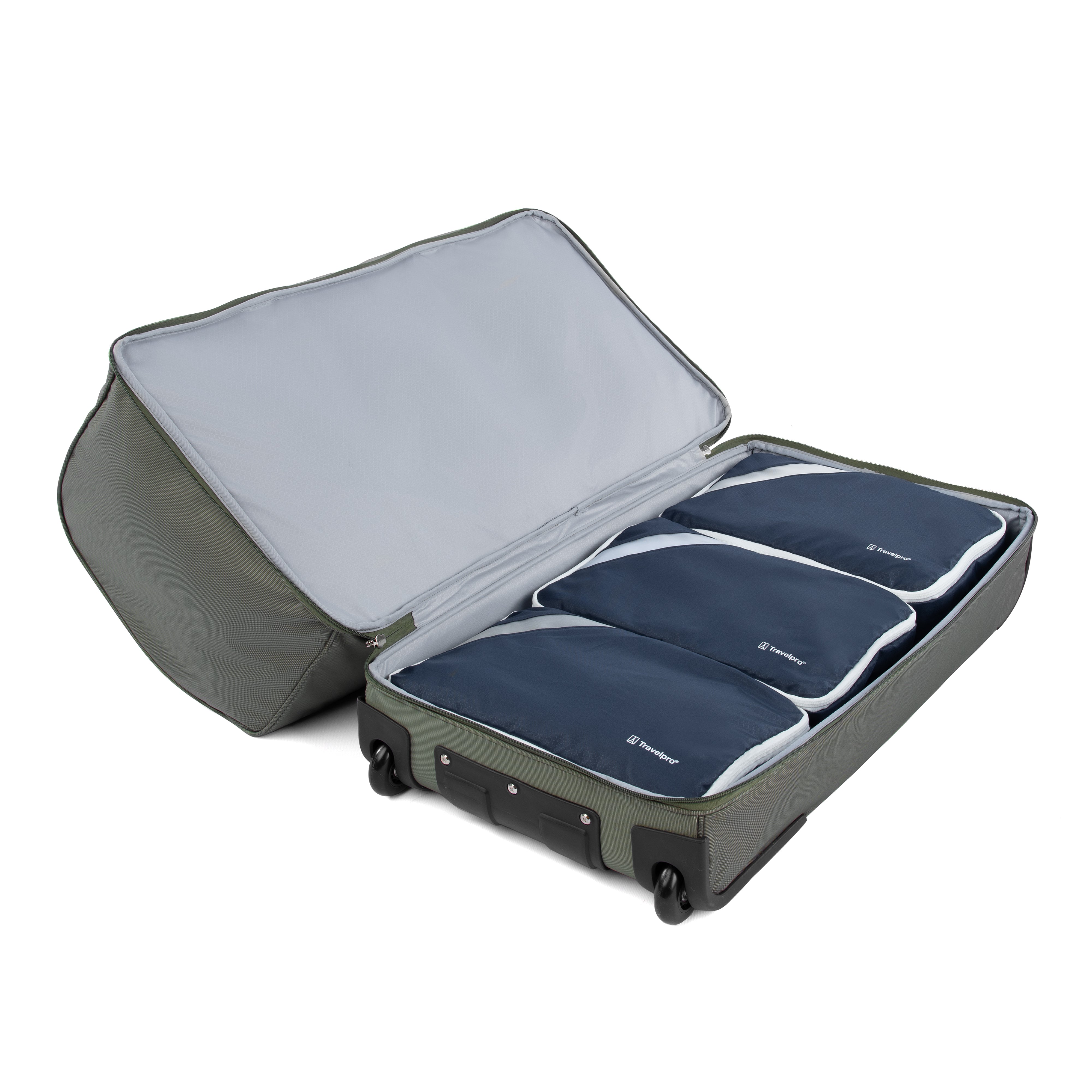 Travelpro Roadtrip 30 Drop-Bottom Rolling Duffel with Packing Cubes U2