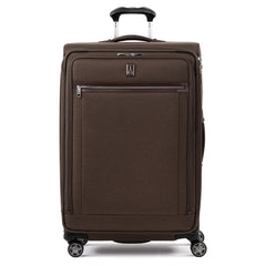 Travelpro Platinum Elite Softside Expandable Luggage, 8 Wheel Spinner Suitcase, USB Port, Suiter, Men and Women U1