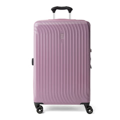 Travelpro Maxlite Air Hardside Expandable Luggage, 8 Spinner Wheels, Lightweight Hard Shell Polycarbonate - Orchid Pink Purple/Checked-Medium 25-Inch