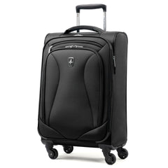 Atlantic Luggage Ultra Lite Softside Expandable Spinner - Jade Black/Carry-on 21-Inch
