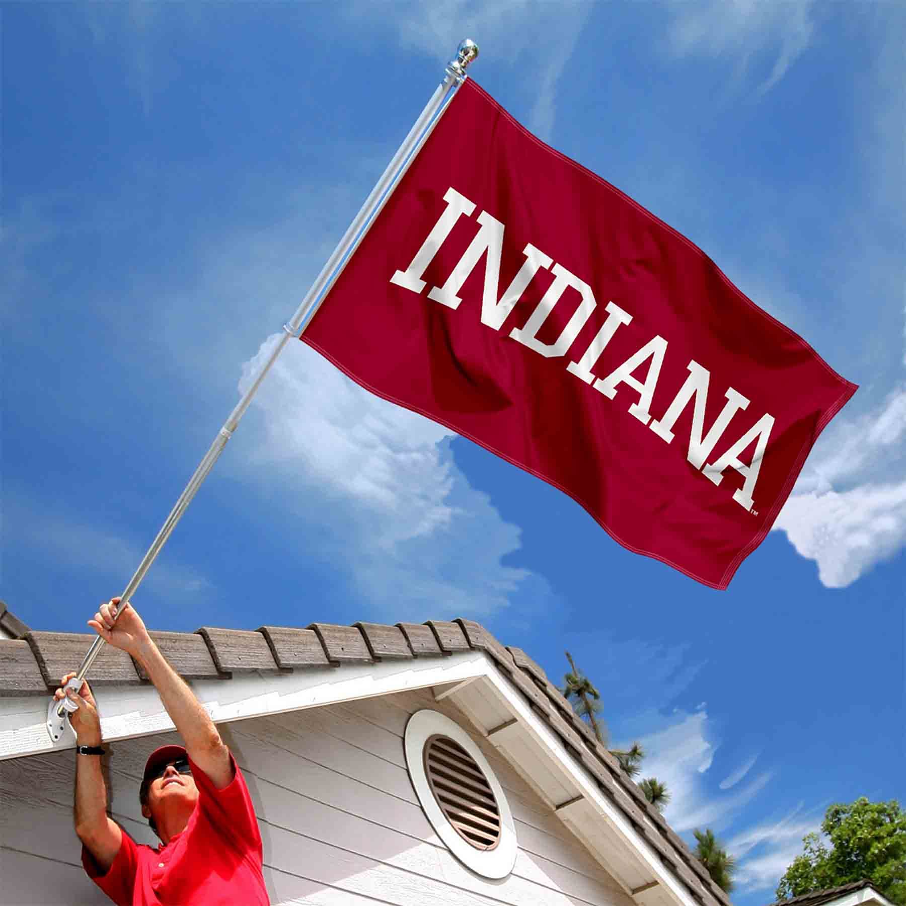 College Flags & Banners Co. Indiana Hoosiers 3x5 Flag U1