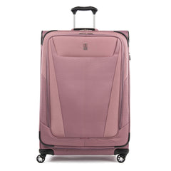 Travelpro Maxlite 5 Softside Expandable Luggage with 4 Spinner Wheels, Lightweight Suitcase, Men and Women - Dusty Rose Pink/Checked-Large 29-Inch