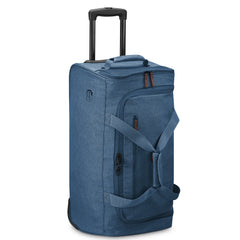 DELSEY Paris Maubert 2.0 Two Wheel Duffle Bag - Blue/24 Inch