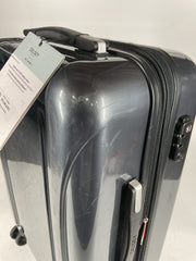 DELSEY Paris Helium Aero Hardside Expandable Luggage with Spinner Wheels - Titanium/Carry-On 21 Inch