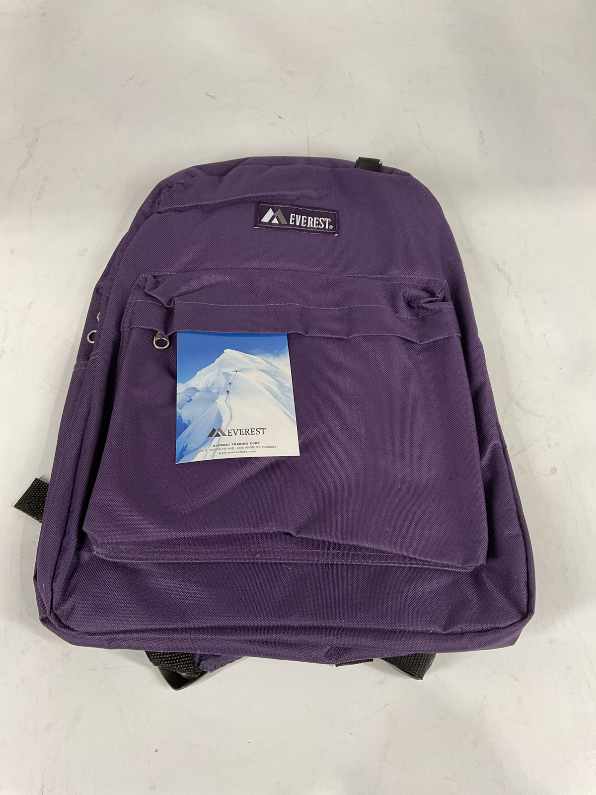 Everest Luggage Printed Pattern Backpack - Dark Purple/One Size