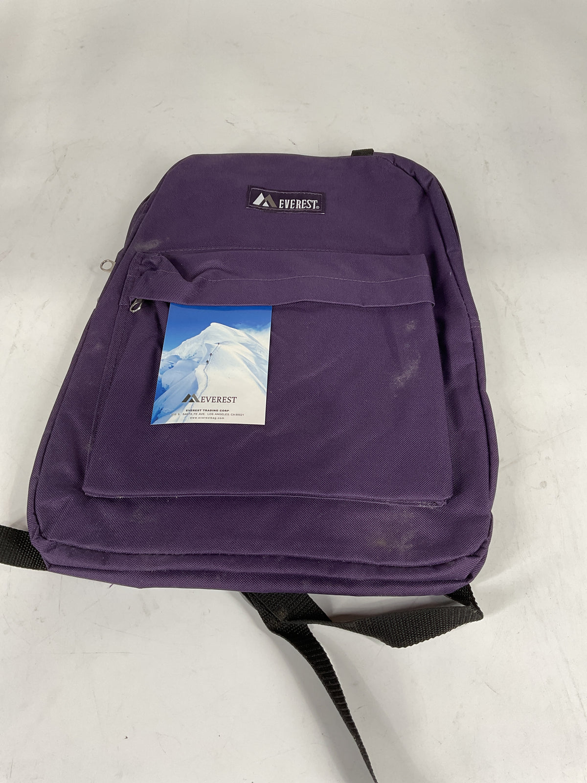 Everest Luggage Printed Pattern Backpack - Eggplant/One Size