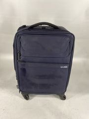 Genius Pack G4 22" Carry On Spinner Luggage - Smart, Organized, Lightweight Suitcase - G4 - Navy/One Size