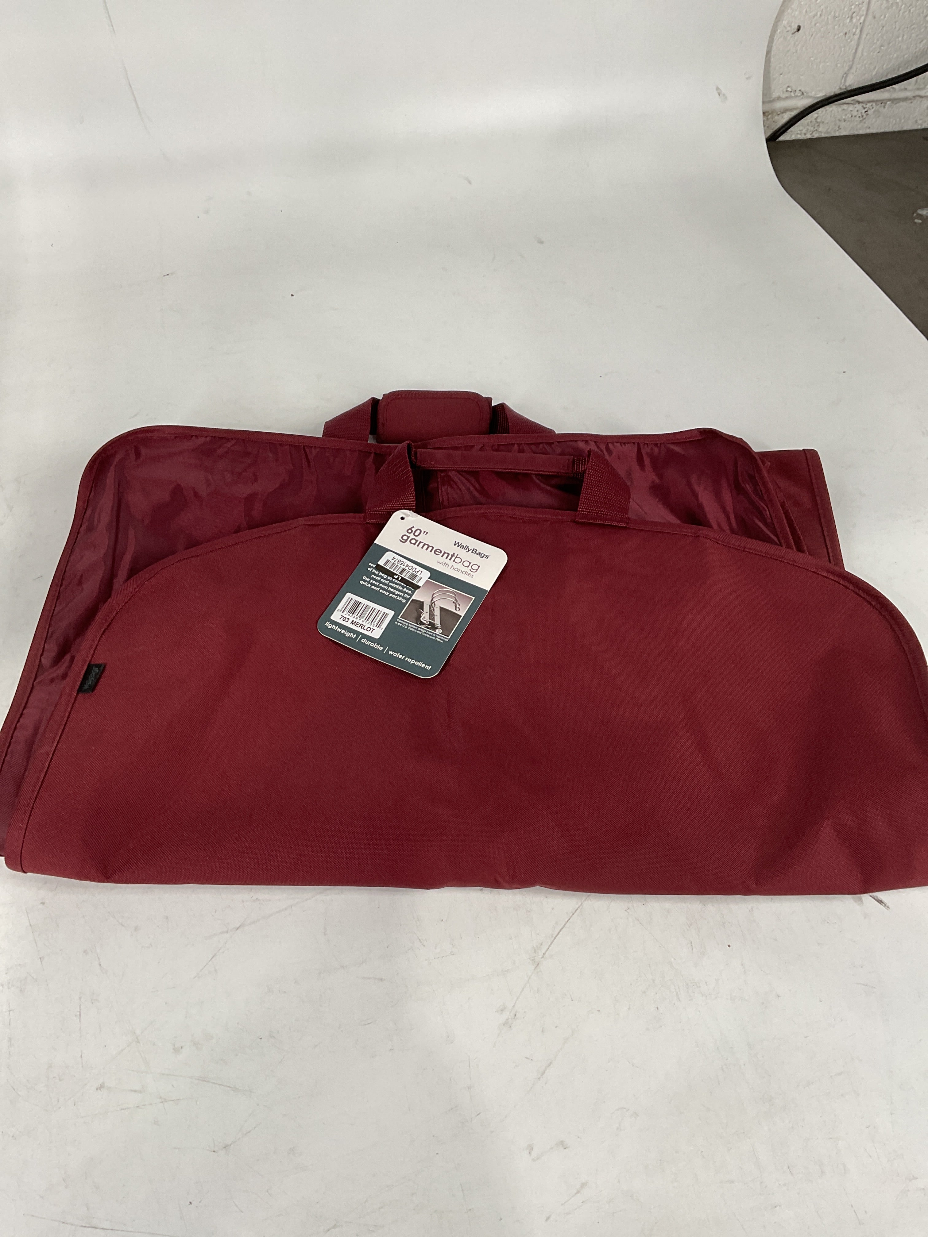 WallyBags® 60” Deluxe Travel Garment Bag U1