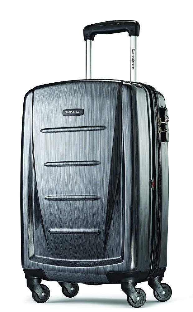 Samsonite Winfield 2 Hardside Luggage with Spinner Wheels - Charcoal/Carry-On 20-Inch