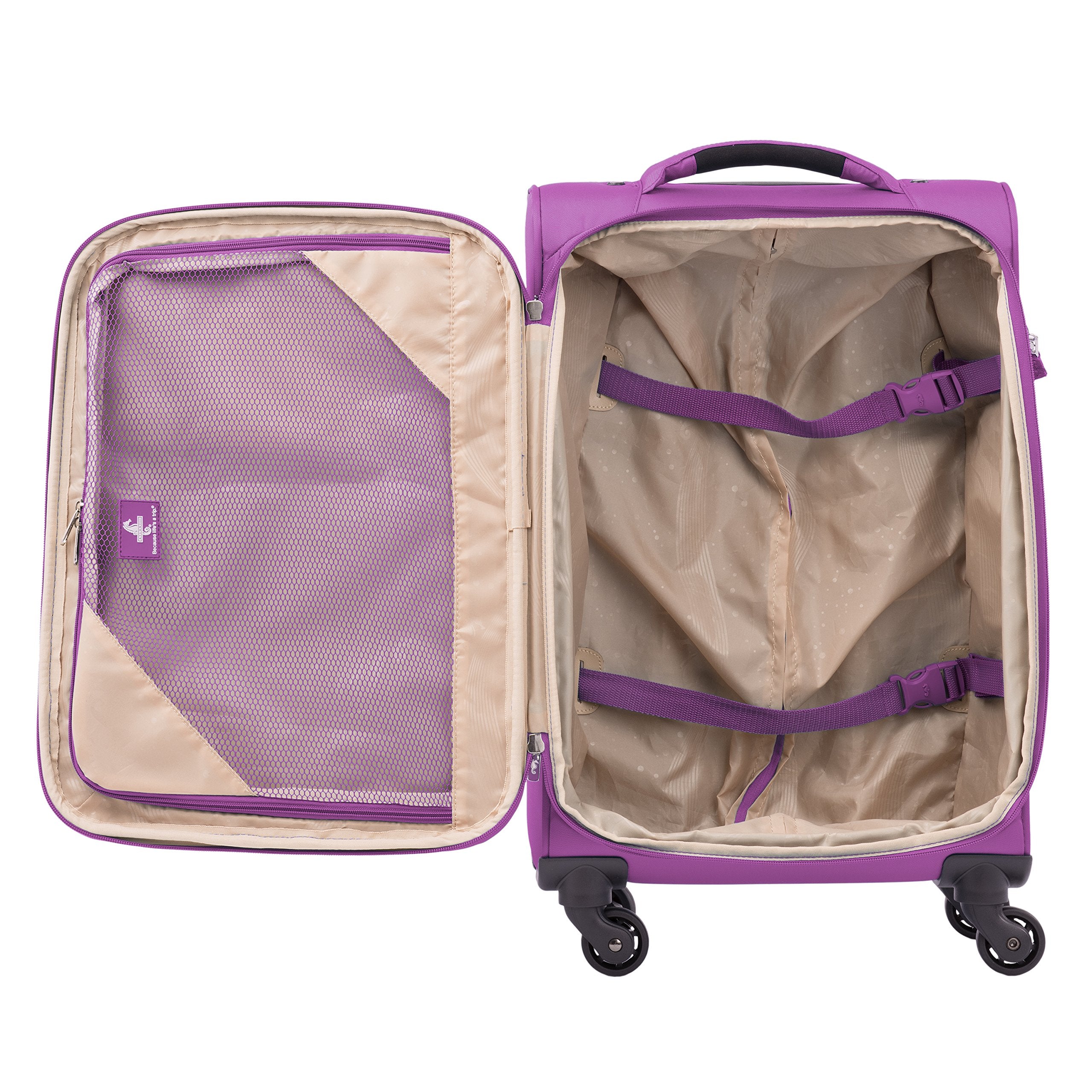 Atlantic Luggage Ultra Lite Softside Expandable Spinner U1