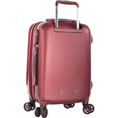 Heys Vantage 21-inch Polycarbonate Hardside Carry-on Smart Upright Laptop Suitcase U1