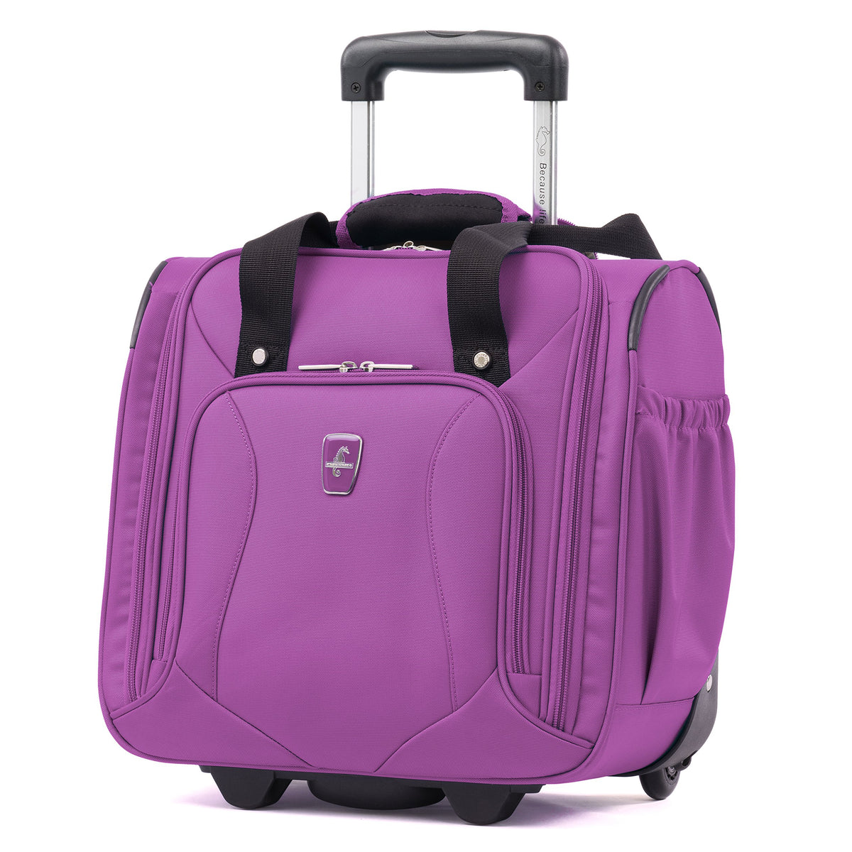 Atlantic Ultra Lite Softsides Rolling Underseat Carry-on - Bright Violet/One Size